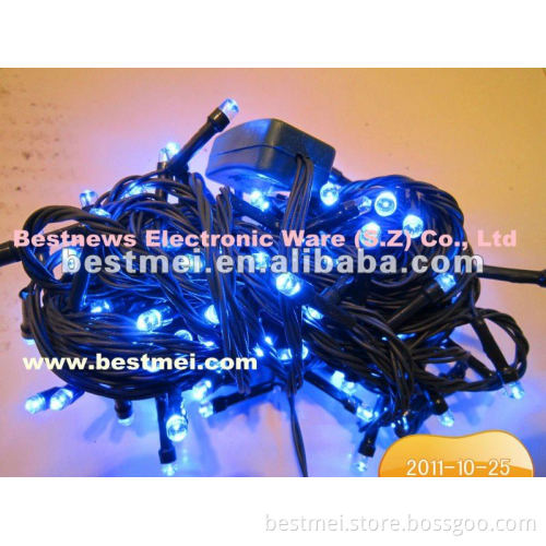 Colorful christmas light gift